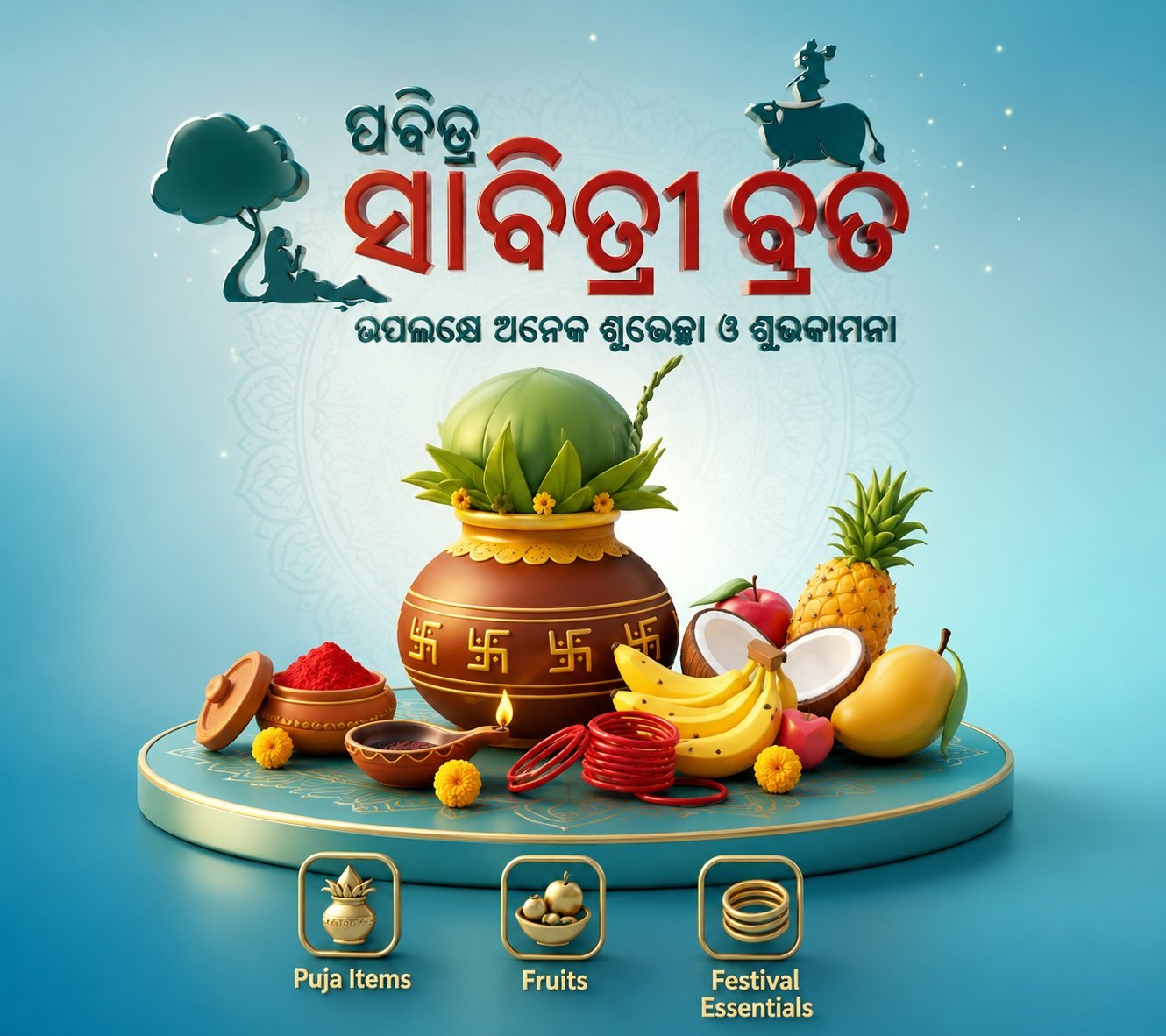 sabitri brata puja Special Menu