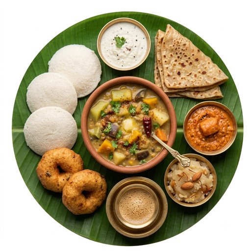 VIP Breakfast Thali-10 items